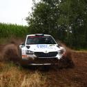 Philip Geipel mit Rang vier bei Premiere im Skoda Fabia R5 evo