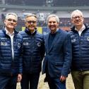 Jürgen Hieke, Wolfgang Schattling, Dr. Gerd Ennser, Dieter Seibert (v.l.)