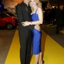 Rallye-Weltmeister Sébastien Ogier mit Frau Andrea Kaiser