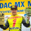 ADAC MX Masters, Lichtenvoorde, Siegerehrung, Glenn Coldenhoff (Suzuki / Niederlande)