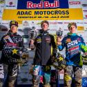 ADAC MX Masters, Tensfeld, Glenn Coldenhoff (Suzuki / Niederlande), Kevin Strijbos (Suzuki / Belgien), Jeremy Seewer (Suzuki / Schweiz)