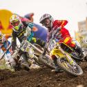 ADAC MX Masters, Teutschenthal, ADAC MX Junior Cup, Gianluca Facchetti ( Suzuki / Italien ) vor Luka Milec ( KTM / Slowakei ) und Mikkel Haarup ( KTM / Dänemark)