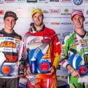 ADAC MX Masters, Ried,  Pascal Rauchenecker ( KTM / Österreich ), Marcus Schiffer ( Suzuki / Deutschland ) und Boris Maillard ( Kawasaki / Frankreich )