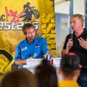 Pressekonferenz, ADAC MX Junior Cup 125ccm, Dieter Porsch, ADAC Leiter Motorradsport und Leiter Motorradkoordination mit ADAC Motorrad-Referent Wolfgang Wagner-Sachs