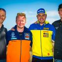ADAC MX Masters, Fürstlich Drehna, Ehemalige WM-Profis v.l.n.r.: Bernd Eckenbach (Deutschland), Dietmar Lacher (Deutschland), Mickaël Pichon (Frankreich) und Collin Dugmore (Südafrika)