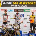 Tageswertung beim ADAC MX Junior Cup 125 v.l.n.r.: Julius Mikula ( Tschechien / KTM ), Ivano Van Erp ( Niederlande / Yamaha / SHR Motorsports ) und Vitezslav Marek ( Tschechien / KTM )