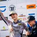 Edvards Bidzans ( Lettland / Husqvarna / SixtySeven ) beim ADAC MX Youngster Cup