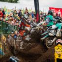 Stefan Ekerold ( Deutschland / Husqvarna / Team Bauerschmidt MB33 ) und Erki Kahro ( Estland / Husqvarna ) beim ADAC MX Masters