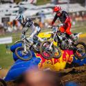 Paul Haberland ( Deutschland / Husqvarna / SixtySeven ) und Tim Koch ( Deutschland / Husqvarna / VisuAlz Production ) beim ADAC MX Masters