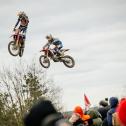 Roberts Lusis ( Lettland / GasGas / STURM STC Racing ) und Peter König ( Deutschland / KTM / KTM Sarholz Racing Team / ADAC Berlin-Brandenburg e.V. ) beim ADAC MX Youngster Cup