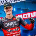 Edvards Bidzans ( Lettland / Husqvarna / KMP Honda Racing powered by Krettek ) beim ADAC MX Youngster Cup