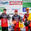 Das Podium in Gaildorf (v.l.): Jordi Tixier, Tom Koch, Marcel Stauffer