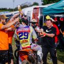 Henry Jacobi ( Deutschland / KTM / KTM Sarholz Racing Team ) beim ADAC MX Masters im Fahrerlager. Henry beendet seine aktive Karriere.