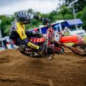 Edvards Bidzans ( Lettland / Husqvarna / KMP Honda Racing powered by Krettek ) beim ADAC MX Youngster Cup