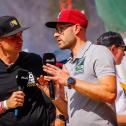Moderator Jan Uttich, ADAC Crew und Markus Weinbuch, Teamchef SixtySeven
