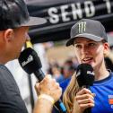Lotte van Drunen ( Niederlande / Yamaha / DE BAETS YAMAHA MX TEAM ) beim ADAC MX Youngster Cup im Interview