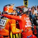 Nico Koch ( Deutschland / GasGas / BECKER Racing ) und Noah Ludwig ( Deutschland / KTM / KTM Sarholz Racing Team ) beim ADAC MX Masters