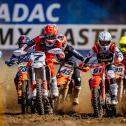 Start beim ADAC MX Masters mit Maximilian Spies ( Deutschland / KTM / BECKER RACING ) beim ADAC MX Masters