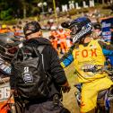 Finn Lange ( Deutschland / KTM / KTM GST BERLIN RACING / ADAC HANSA MX JUNIOR TEAM ) und Max Meyer ( Deutschland / Yamaha / MEYER RACING ) beim ADAC MX Junior Cup 125