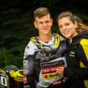 ADAC MX Masters, Bielstein, Cyrille Flury ( Suzuki / Schweiz ) mit seiner Freundin Laetitia