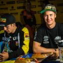 ADAC MX Masters, Bielstein, Jeremy Seewer ( Suzuki / Schweiz ) und Harri Kullas ( KTM / Finnland )