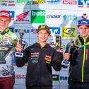 MX Youngster Cup, Gaildorf, Arminas Jasikonis ( Kawasaki / Litauen ), Brian Hsu ( Suzuki / Deutschland ), Nathan Renkens ( KTM / Belgien )