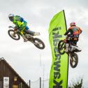 ADAC MX Youngster Cup, Gaildorf, Kevin Winkle ( Husqvarna / Deutschland ) und Stefan Ekerold ( KTM / Deutschland )