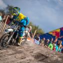 Thomas Kjer Olsen ( Husqvarna / Dänemark ) auf seiner Maschine in der ADAC MX Masters