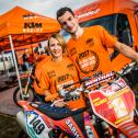 ADAC MX Masters, Gaildorf, Dennis Ullrich ( Deutschland / KTM / KTM Sarholz Racing Team ) beim ADAC MX Masters mit seiner Freundin Vanessa
