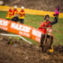 Der Niederländer Bas Vaessen freute sich als Gewinner des ADAC MX Youngster Cup ebenfalls über lukratives Preisgeld.
