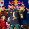 ADAC MX Masters, Holzgerlingen, Harri Kullas ( KTM / Finnland ), Dennis Ullrich ( KTM / Deutschland ) und Thomas Kjer Olsen ( Husqvarna / Dänemark )