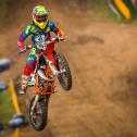 ADAC MX Masters 2017, Holzgerlingen, Constantin Piller ( Deutschland / KTM / MSC Freisinger Bär ) auf seiner Maschine beim ADAC MX Junior Cup