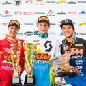 ADAC MX Masters, Möggers, Harri Kullas ( KTM / Finnland ), Dennis Ullrich ( KTM / Deutschland ) und Dominique Pascal Thury ( KTM / Deutschland )