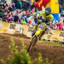 ADAC MX Masters, Tensfeld, Jett Lawrence ( Australien / Suzuki / Team Suzuki World MX2 ) auf seiner Maschine beim ADAC MX Junior Cup