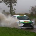 Gelungen Premiere: Julius Tannert wird im Skoda Fabia R5 im Erzgebirge dritter