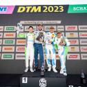 Trophy-Podium am Samstag