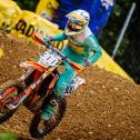 Noah Ludwig gewann wie im Vorjahr den Samstags-Lauf des ADAC MX Youngster Cup