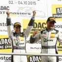 ADAC GT Masters, Hockenheim, YACO Racing, Philip Geipel, Rahel Frey, Podium