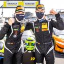 Schon zwei Saisonsiege: die Porsche-Piloten Christian Engelhart und Michael Ammermüller