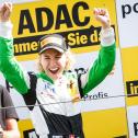 Die Schweizerin Rahel Frey holte zwei Siege im ADAC GT Masters