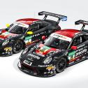 Precote Herberth Motorsport setzt wieder zwei Porsche 911 GT3 R ein – Bildnachweis: Siegerdesigns