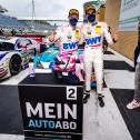  In Lauerstellung: die Mercedes-AMG-Piloten Maro Engel und Luca Stolz (v. l.)