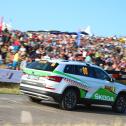 Škoda sorgt mit fünf sogenannten S-Wagen für zusätzliche Sicherheit beim deutschen WM-Lauf.