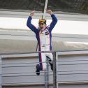 Der ehemalige Förderpilot David Beckmann fuhr in Monza einen Start-Ziel-Sieg in der GP3 ein