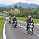 Auf über 70 klassischen Motorrädern entdeckten die Teilnehmer gemeinsam das Salzkammergut