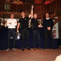 Riesenfreude beim neuen Förderpiloten des ADAC Opel Rallye Junior Teams, Tom Kristensson, und Beifahrer Henrik Appelskog