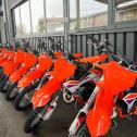 Die ADAC MX Academy erhielt von KTM 70 neue Kinder-Motorräder