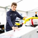 Der Bad Mergentheimer Valentin Kluss (15/PHM Racing) startet zum ersten Mal in der ADAC Formel 4