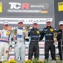 ADAC TCR Germany, Sachsenring, Junior Team Engstler, Luca Engstler, Wolf-Power Racing 2, Mike Halder, Target Competition UK-SUI, Josh Files, Kris Richard