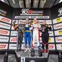 Das Junior und Trophy-Podium der TCR Germany auf dem Lausitzring